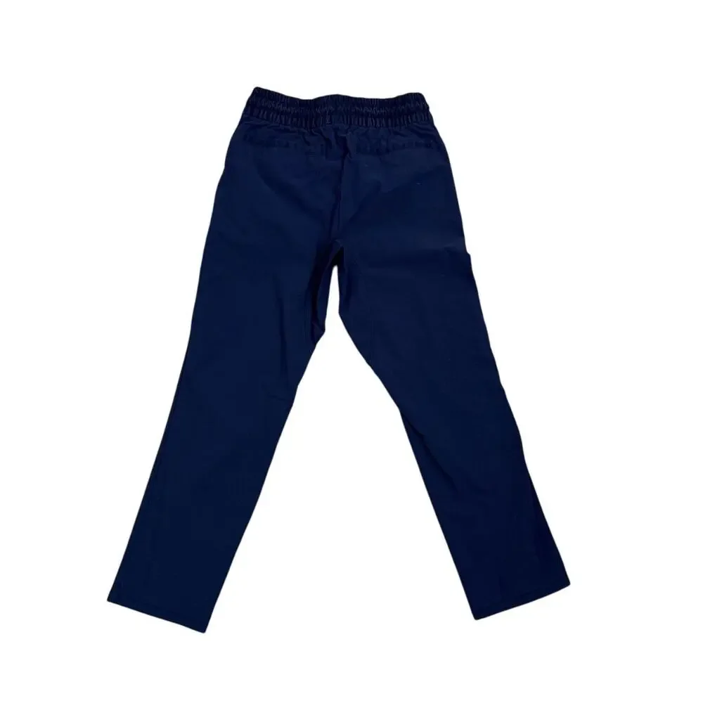 Gap Kids Navy Blue Lined Drawstring Athletic Joggers Size Medium (10/12)